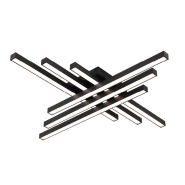 Светильник VIOLUX Smart  HIWAY 110W, 3000K-5000K, 7050Lm, пульт, 800мм, чёрный, 220805