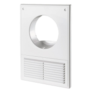 Ґрати вентиляційні Вентс МВ 100 Кс абс, 0000222644, ш182*в252мм