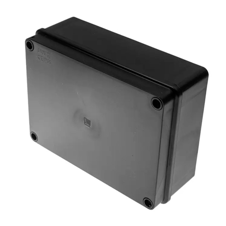 Коробка распределительная PAWBOL S-BOX 416, 190x140x70, IP65, без сальников, чёрная, устойчивая к УФ