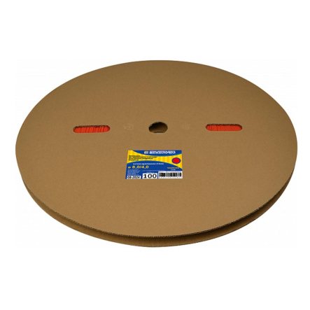 Трубка термоусадочная АСКО-УКРЕМ 8,0/4,0 красная (рулон 100м), A0150040692 - 1