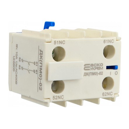 Контакт додатковий АСКО-УКРЕМ для ПМ-0 ДК(ПМ0)-02 (LA1-KN02), A0040050054 - 1