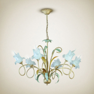 Люстра N&amp;B Light "ВИКТОРИЯ" 9706, 6хЕ14, D 600 мм, H 750/420 мм