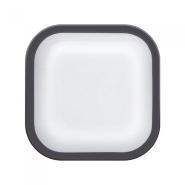 Світильник антивандальний LED-GLOBAL 15W, 5000K, IP65, графіт