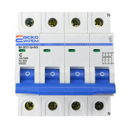 Автоматический выключатель АСКО-УКРЕМ ВА-2017 3р+N 16А С, A001017001022