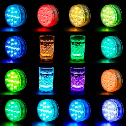 Светильник универсальный, подсветка для бассейнов RGB 16 цветов + пульт EL-2070