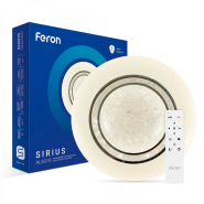 Светильник LED Feron, AL6010, SIRIUS, 72W, 5400Lm, 3000K-6000K, 500х100 мм, 7253