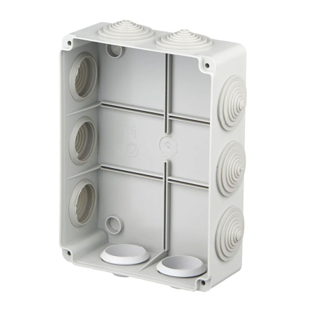 Коробка распределительная IEK КМ41243 190х140х70мм, 10 вводов, IP44, UKO11-190-140-070-K41-44