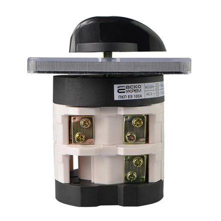 Переключатель пакетный АСКО-УКРЕМ ПКП Е-9 100А/2,823 (0-1) 3 полюса, A0110010027