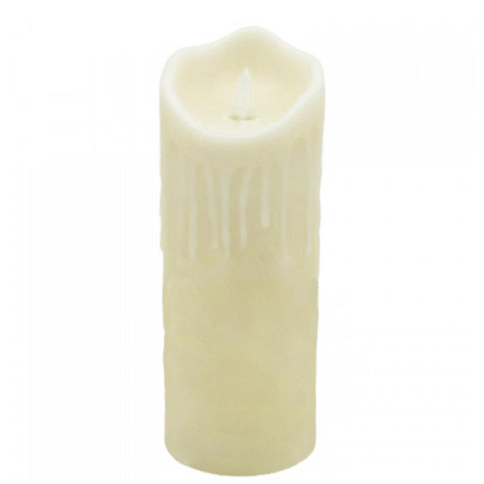 Нічник свічка LED Lemanso LM36010, 75*200мм, RGB, 3xAAA, (немає в компл.) IP20, (+пульт, еф. полум'я) - 1