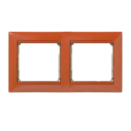 Рамка двойная горизонтальная LEGRAND Valena, 770012, Терра