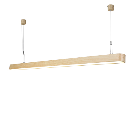 Світильник лінійний LAGUNA Lighting 1200*80мм, 24 Вт, LED Edison, 4000K, імітація дерева, Сосна - 1