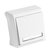 Кнопка звонка VI-KO VERA, 90681027, белая