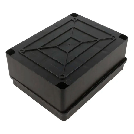 Коробка распределительная PAWBOL S-BOX 416, 190x140x70, IP65, без сальников, чёрная, устойчивая к УФ