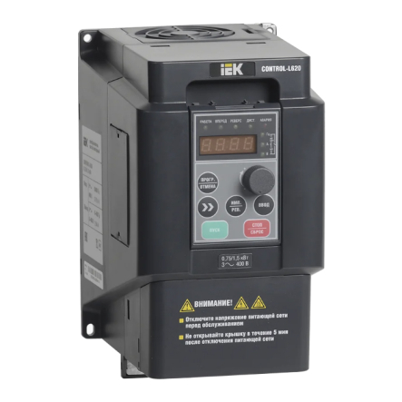Преобразователь частоты CONTROL-L620 380В, 3Ф 0,75-1,5 kW IEK - 1