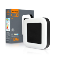 Светильник LED накладной VIDEX VL-BHFS-155B, 15W, 5000K, квадратный, Black