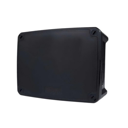 Коробка розподільна СКІМ B1102015, 163х123х68 (КH160B), без отв. IP67, чорна - 1