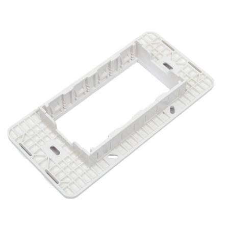 Каркас на 4 модуля, Brava, ДКС, 75021W, белый, RAL 9010