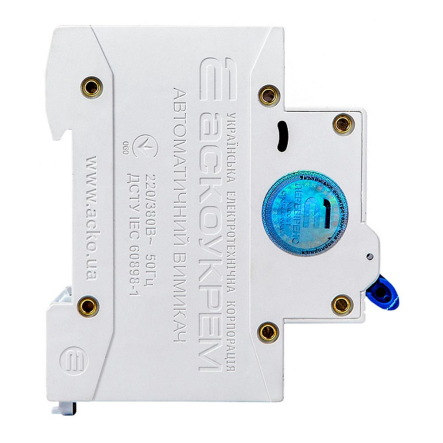 Автоматический выключатель АСКО-УКРЕМ ВА-2017/D 1р, 2А, A0010170081