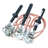 Заземление переносное ЗПП-1-1/3 до1кВ для РУ сечение 25мм², Украина