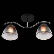 Люстра VALESO V XA1441B–2 Black+Chrome на 2 плафона