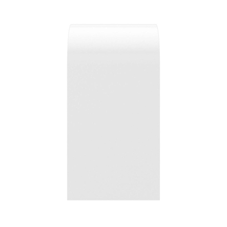 Накладка на стык профиля 90х50мм, белый RAL9016, ДКС, 09509