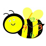 Годинник настінний дитячі Your Time 05-222, Бджілка, 33,5х4,5х25 см