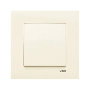 Кнопка звонка VIKO KARRE, 90960106, крем