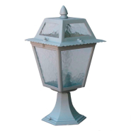 Світильник садово-парковий DELUX, Palace 1019A1, 60W, E2,7 сріблястий