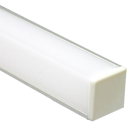 Профиль для светодиодной ленты накладной угловой FERON CAB281 2м - 1