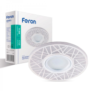 Светильник точечный Feron CD991, MR-16, G5.3, белый матовый, LED подсветка, 4000K, 6747