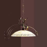 Подвес ALDEX Es drewno 029A2/G, 1xЕ27x75W, 90х57 см