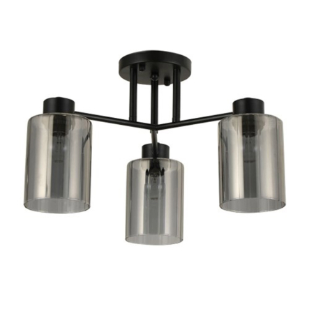 Светильник Ardero BL1330-1ARD OSTIN, под лампу E27х3, ⌀450х245мм, чёрный
