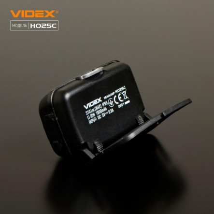 Налобный светодиодный фонарь VIDEX VLF-H025C, 310Lm, 5000K, 26572