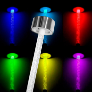 Светильник LED садовый, Lemanso CAB117, RGB, IP44, с выкл. металл