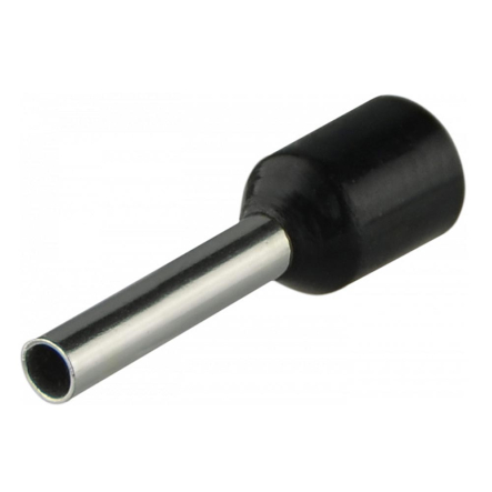 Наконечник АСКО-УКРЕМ A0060010072, НТ 0,5-0,8 (кв.мм-мм) (упак. 100 шт.) черные - 1