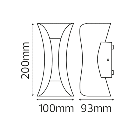 Светильник садово-парковый HOROZ Electric, MARVEL-10, 10W, 4200К, IP65, черный, 076-052-0010-010