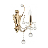 Бра 1хЕ14 60Вт 26х15 золото Германия