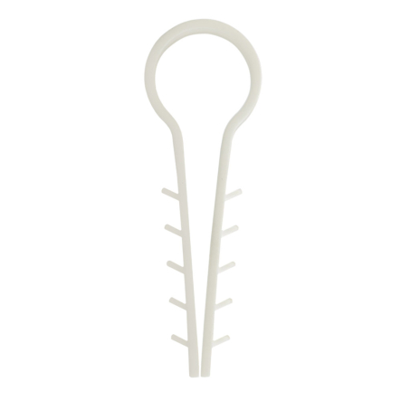 Дюбель-хомут АСКО-УКРЕМ круглый 16мм, белый (уп.50шт)