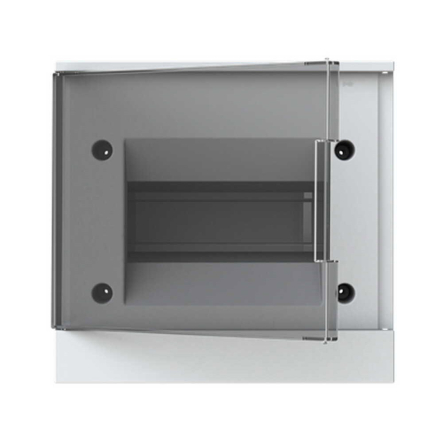 Щит распределительный ABB BASIC E, 1SZR004002A1202, 6 модулей встраиваемый, IP41 (прозрачная дверца) - 1