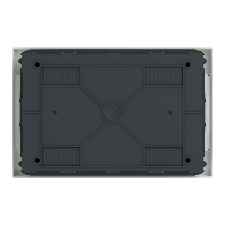 Щит пластиковый Schneider Electric Easy9 EU, врезной, 1 ряд 12 модулей, дымчатые двери, EZ9EUB112