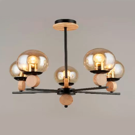 Люстра стельова SIRIUS B N4704/5, E27 - 1