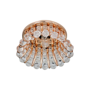 Светильник точечный Feron CD2120, MR16, GU5.3, 50W, прозрачный/золото