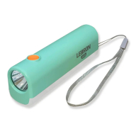 Ліхтар ручний акумуляторний LEBRON L-HL-15, зелений, 5/1 Вт, USB, 1200 мАг, Li-Ion