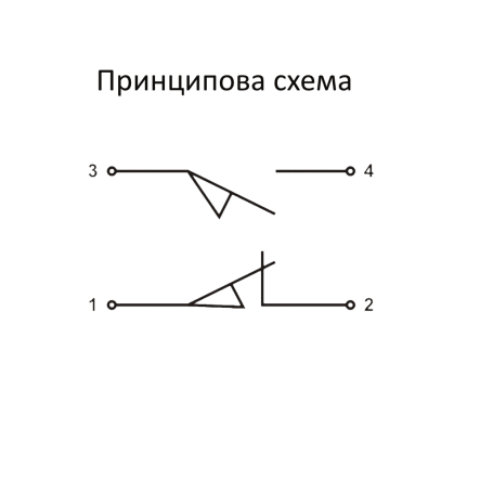 Выключатель концевойПромфактор FLS15M33P65, путевой, пластиковый (аналог ВП15П4233-54 ) - 3