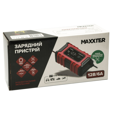 Зарядное устройство Maxxter MX-CHR-12V6A