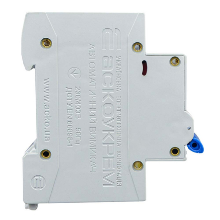 Автоматический выключатель АСКО-УКРЕМ ВА-2017 3р, 2А С, A0010170039