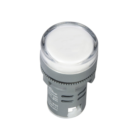 Сигнальна арматура АСКО-УКРЕМ ECO AD22-22SMD біла 220V АС - 1