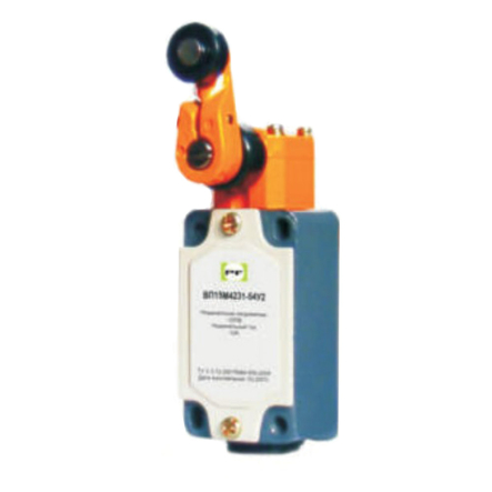 Вимикач кінцевий Промфактор ВП 15М 4231-2-65У2 ролик на важелі, аналог FLS15M3166 - 1