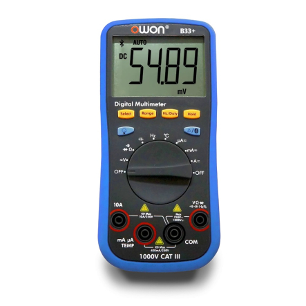 Мультиметр цифровой OWON B33+ - 1