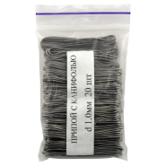 Припой с канифолью ПОС 61 (1мм) (1 м, пак 20 шт)